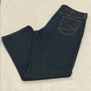 Men's Bootcut Jeans - Dark Blue